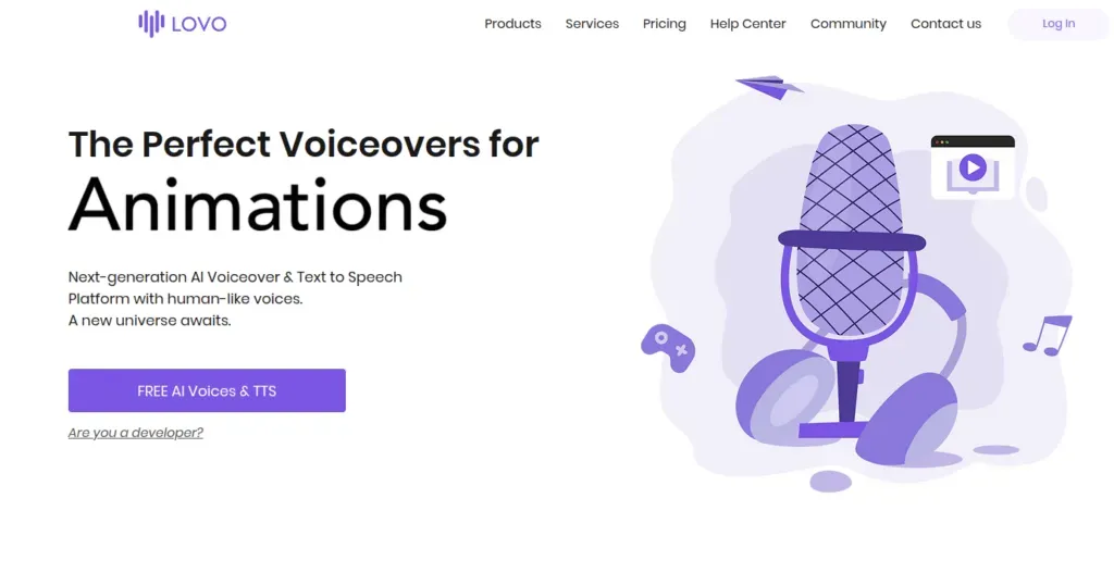 Lovo AI Free AI Voice Generator