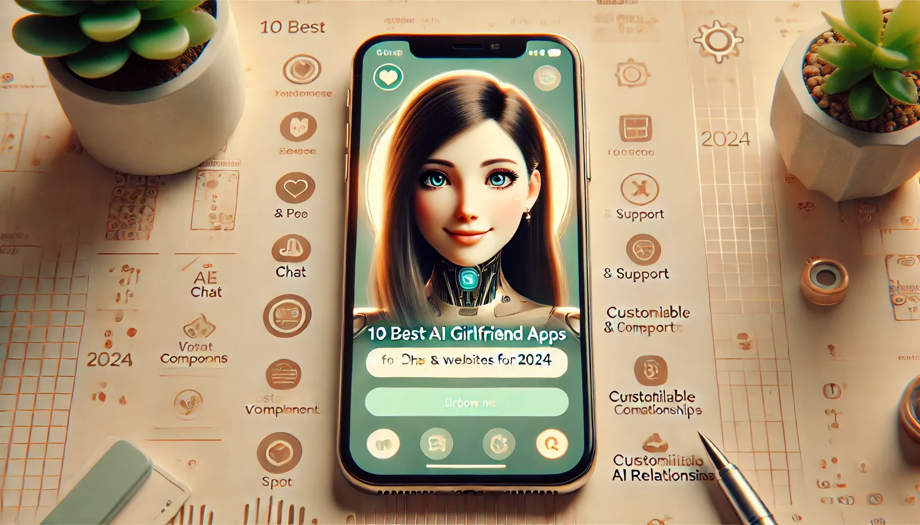 10 Best AI Girlfriend Apps & Websites for 2024