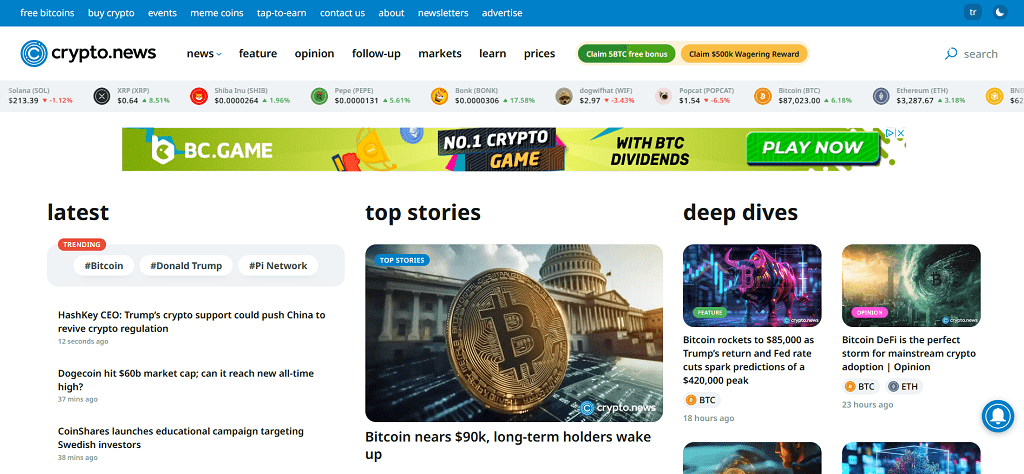 cryptocurrency News